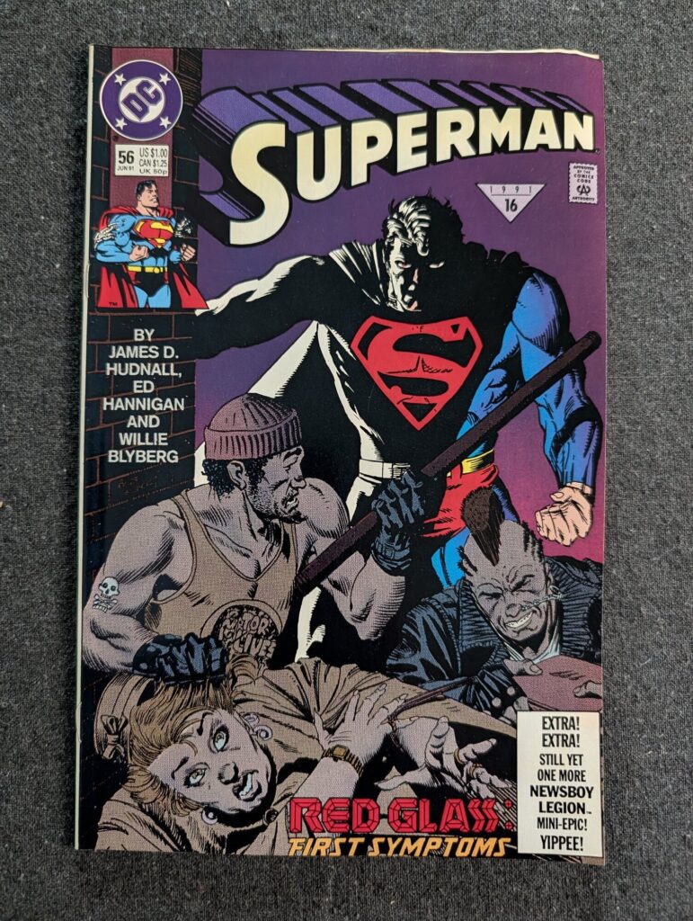 Superman #56 front cover