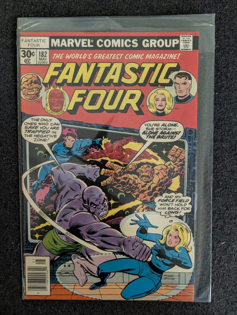 Fantastic Four #182 front cover