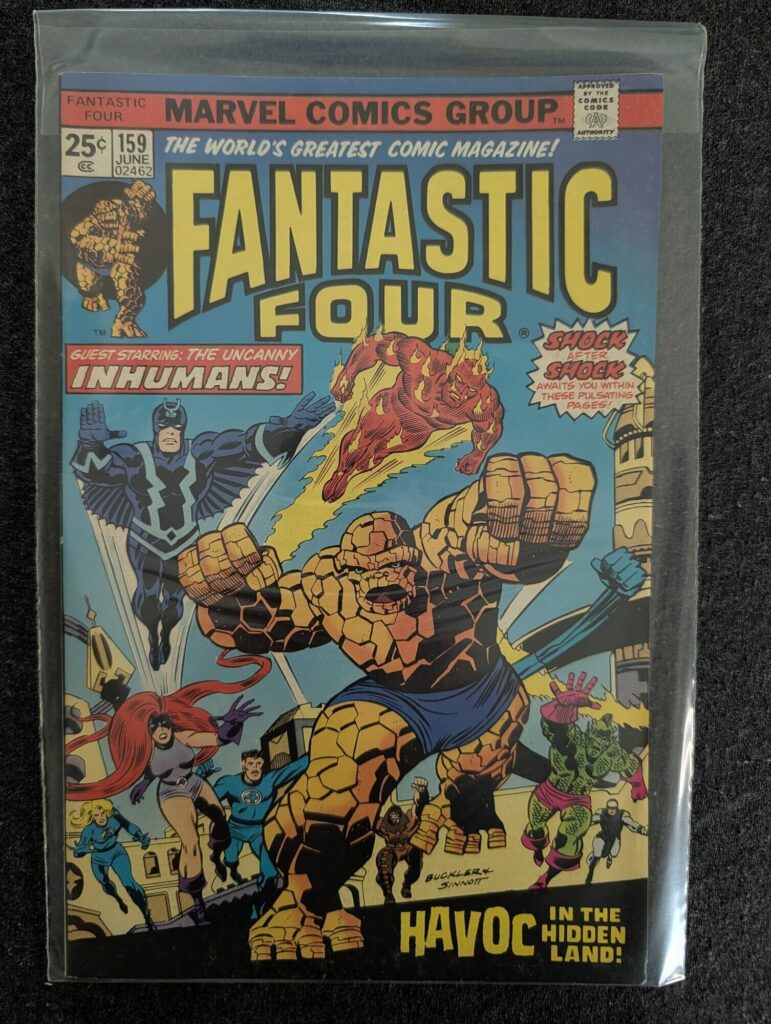 Fantastic Four #159 front cover