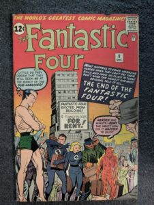 The Fantastic Four #9 front cover