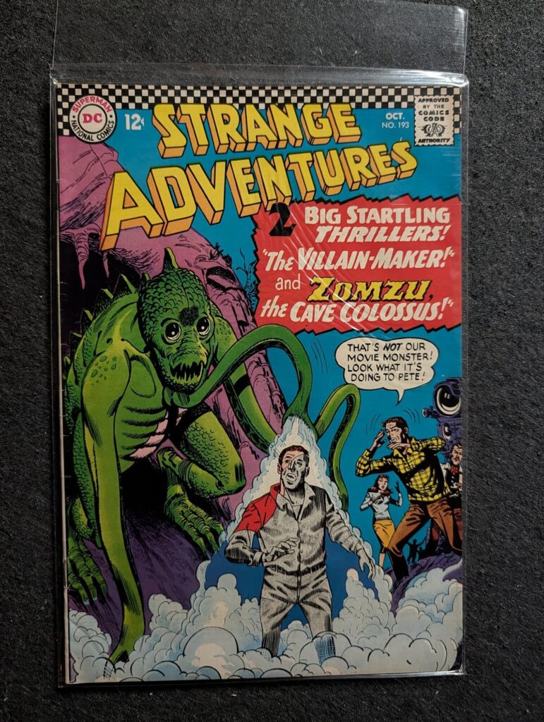 Strange Adventures #193 front cover