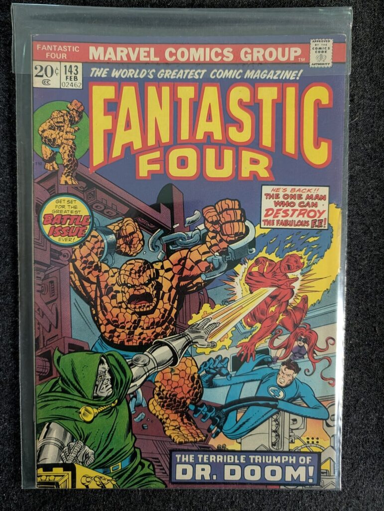 Fantastic Four #143 front cover