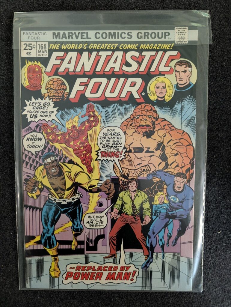 Fantastic Four #168 front cover