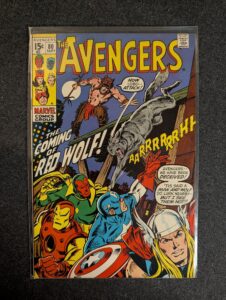 The Avengers #80 front cover