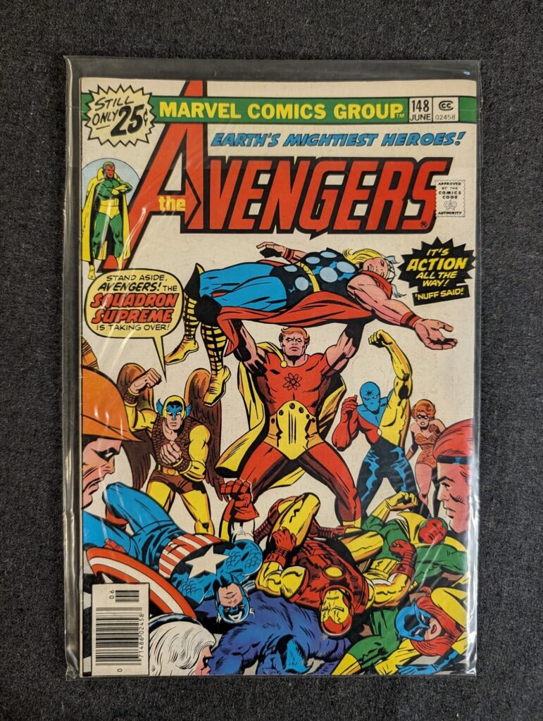 The Avengers #148 front cover