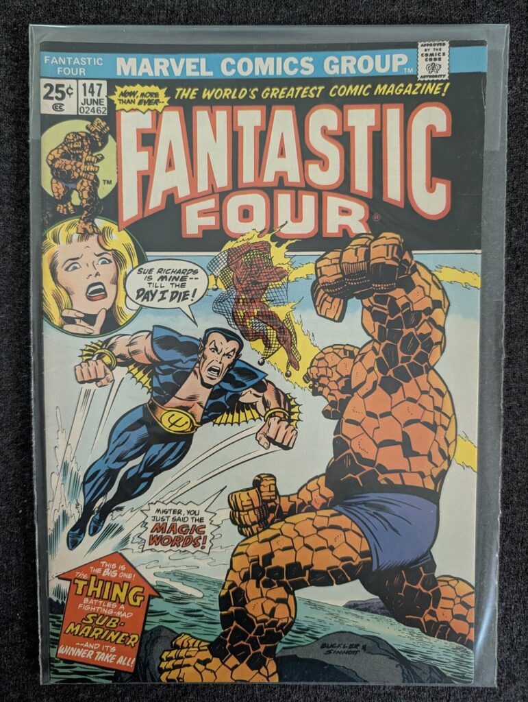 Fantastic Four #147 front cover
