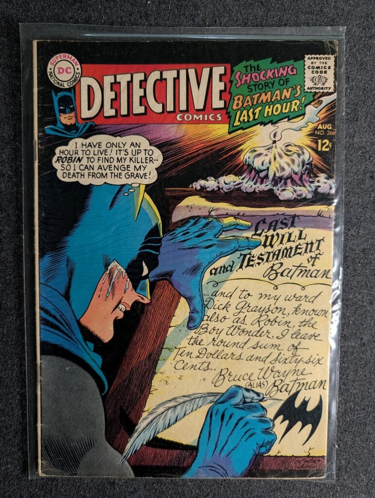 Detective Comics #366 front cover