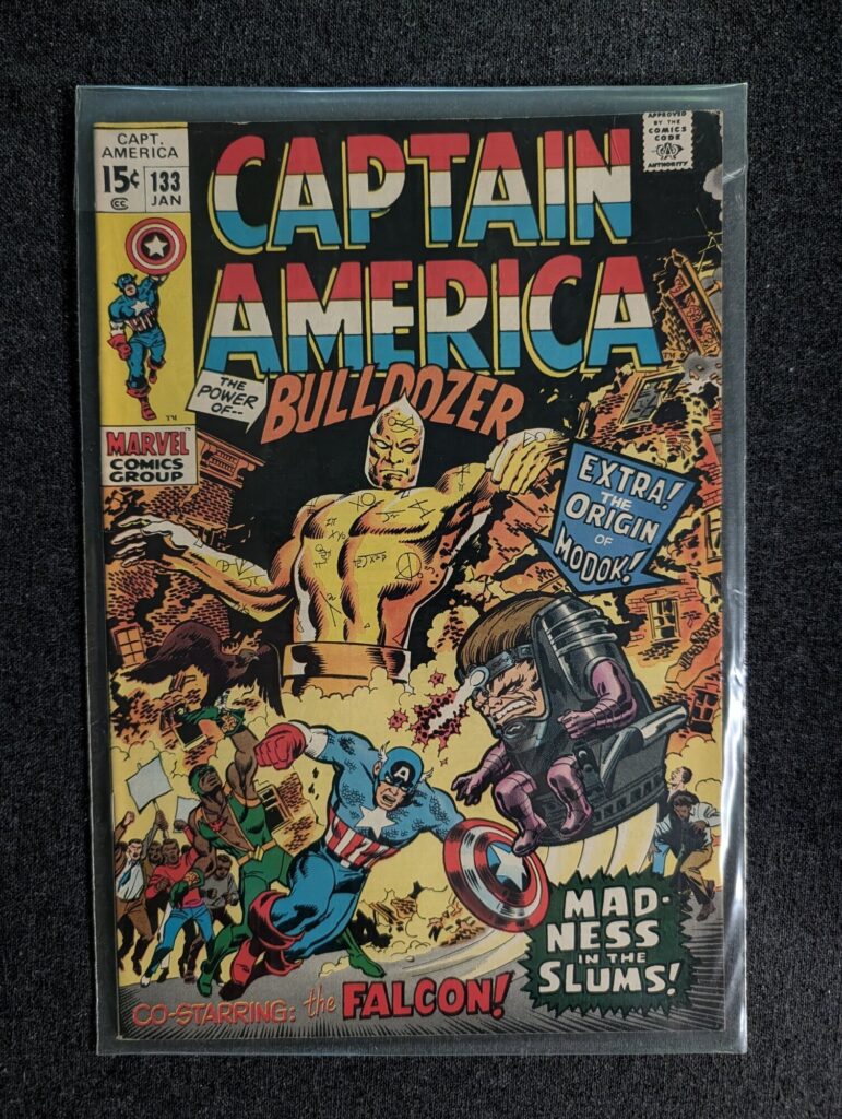Captain America #133 front cover