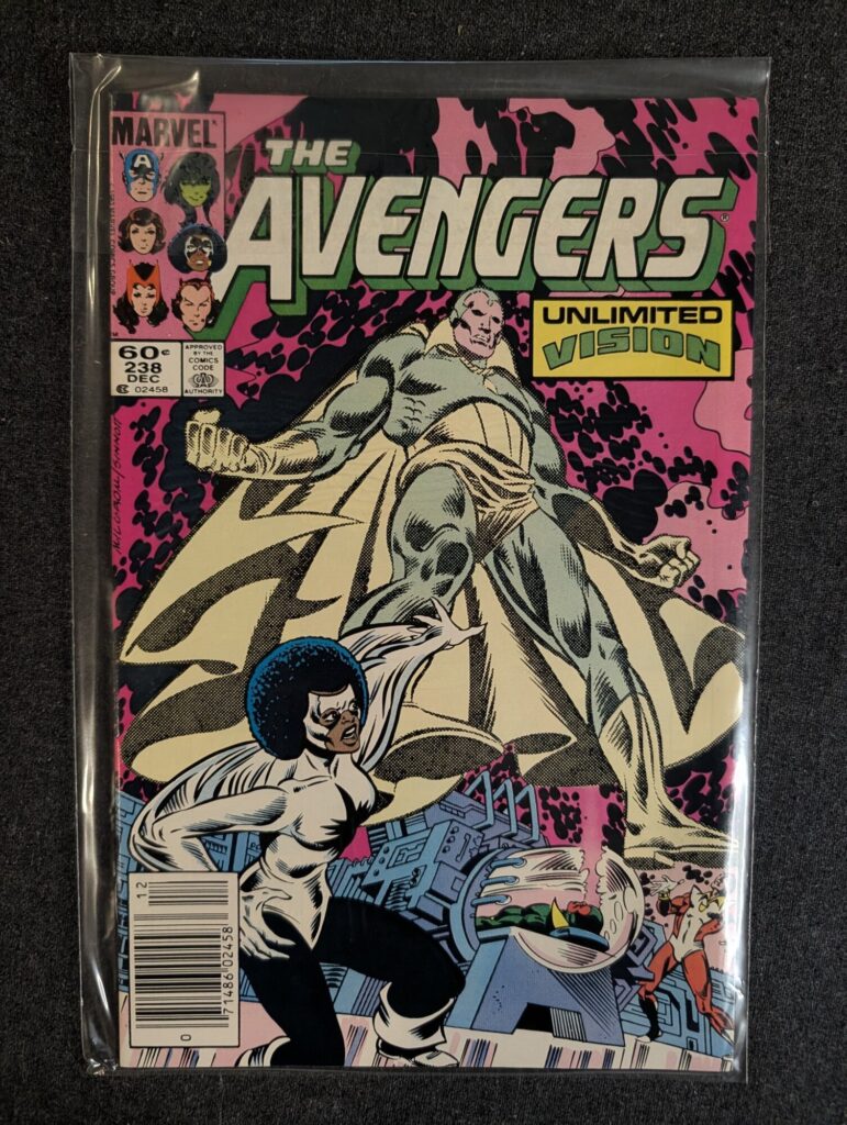 The Avengers #238 front cover