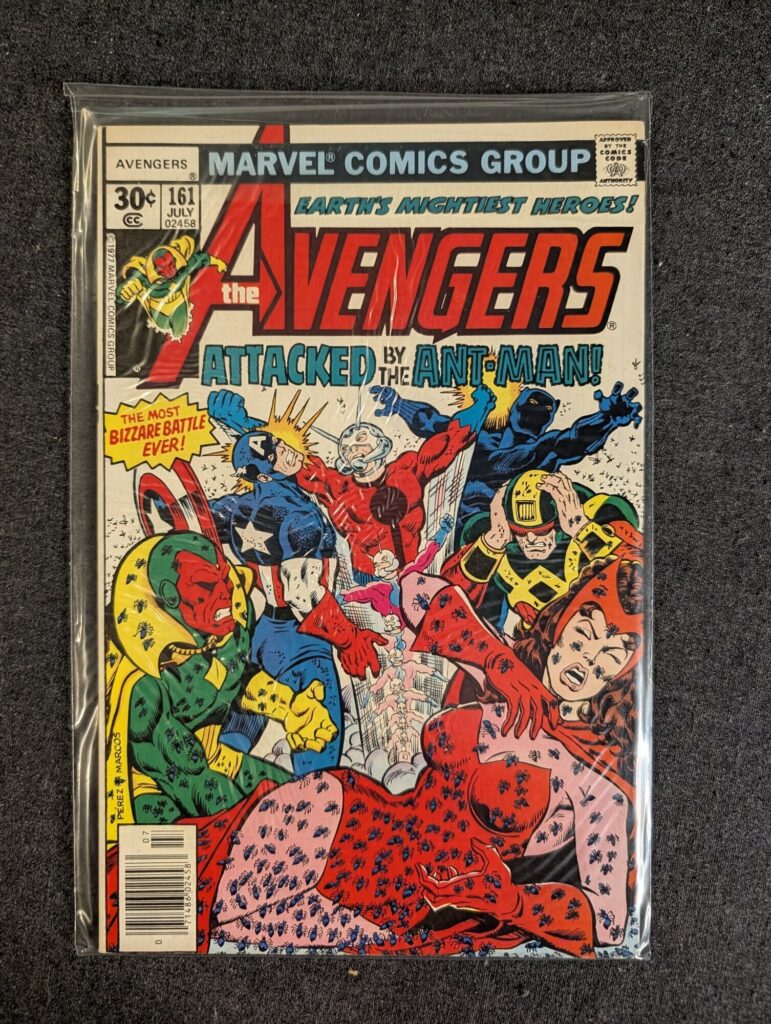 The Avengers #161 front cover