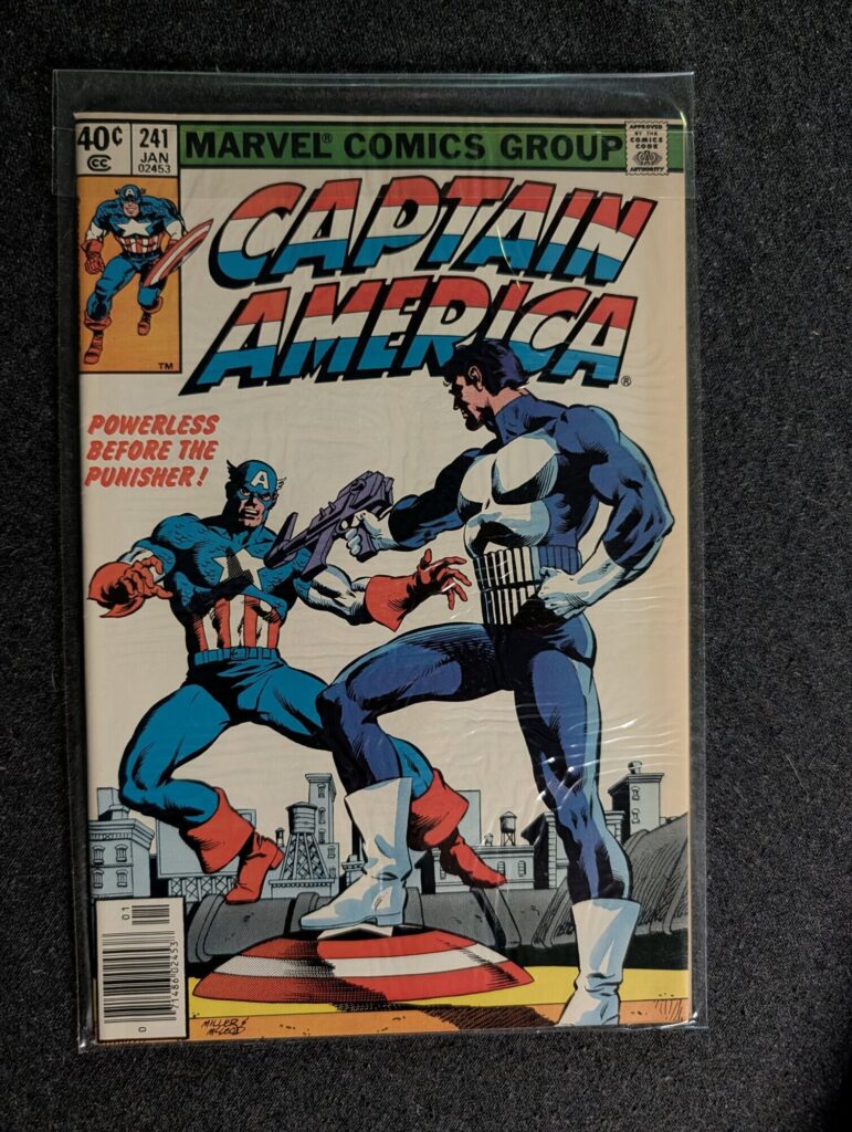 Captain America #241 front cover