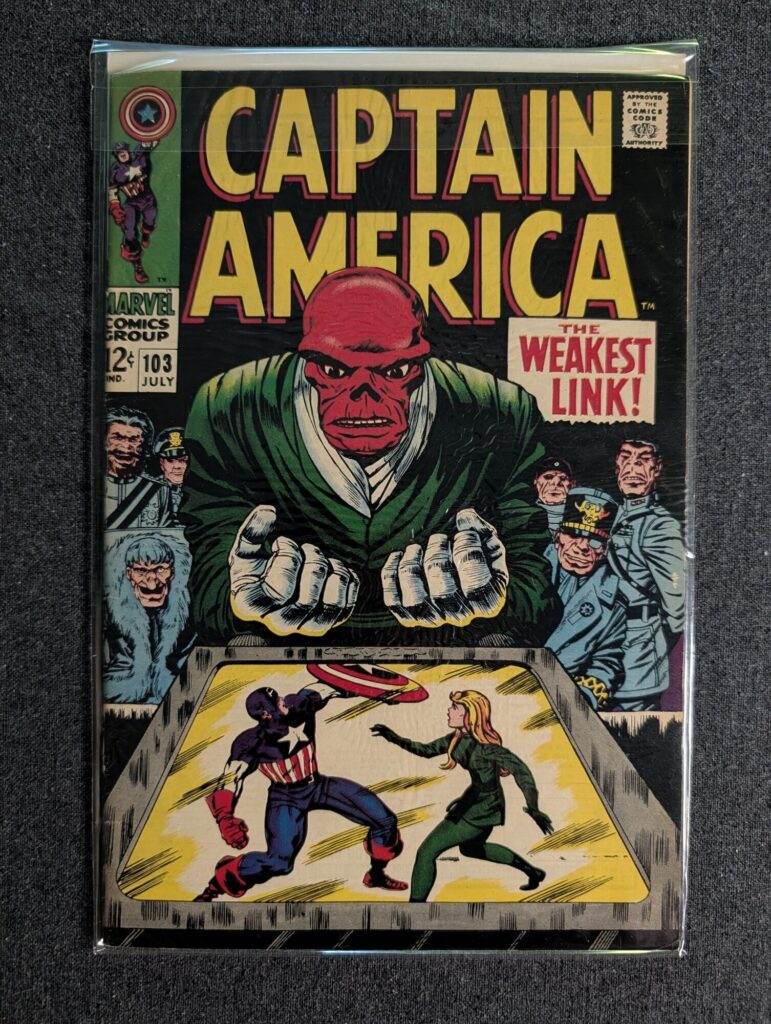 Captain America #103 front cover
