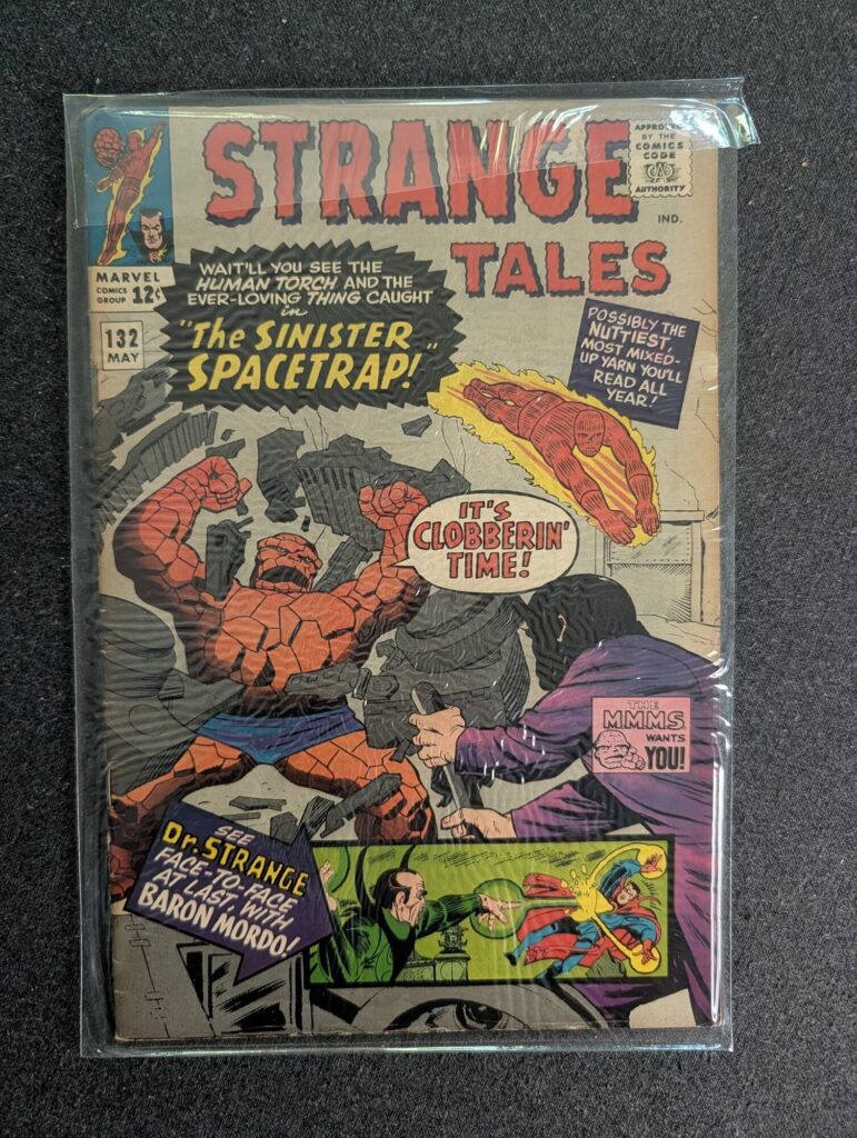 Strange Tales #132 front cover
