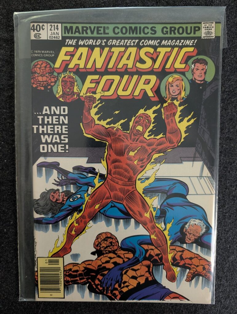 Fantastic Four #214 front cover