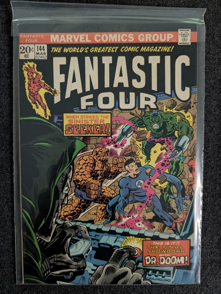 Fantastic Four #144 front cover