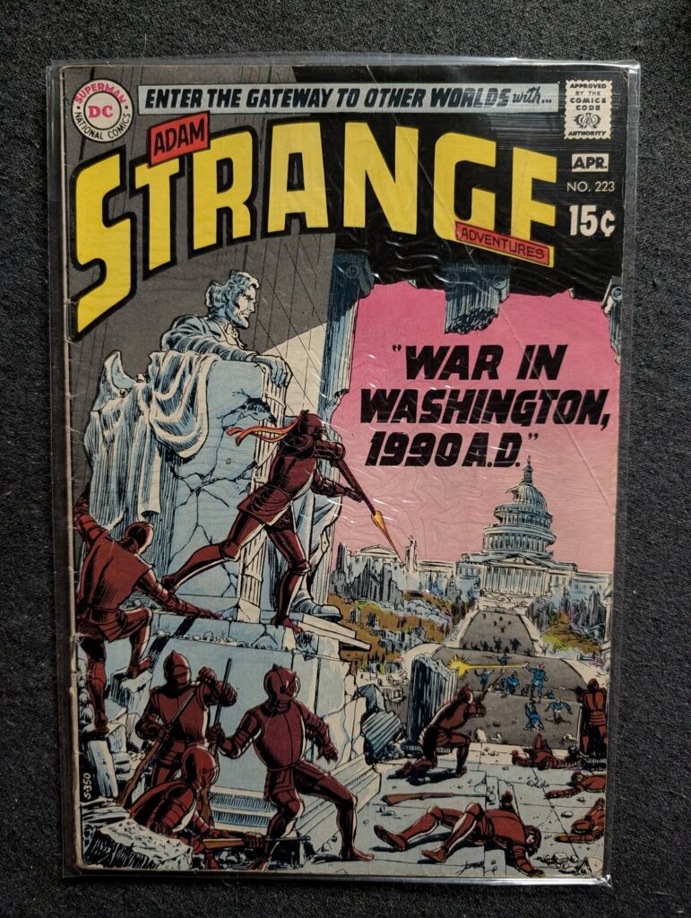 Strange Adventures #223 front cover