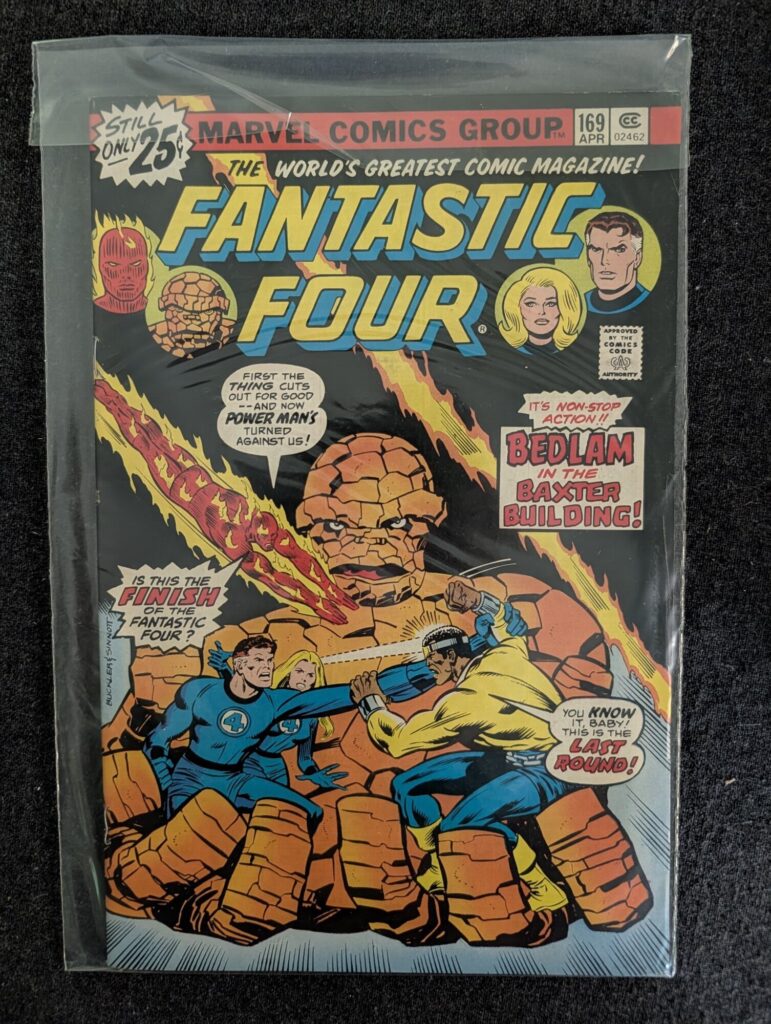 Fantastic Four #169 front cover