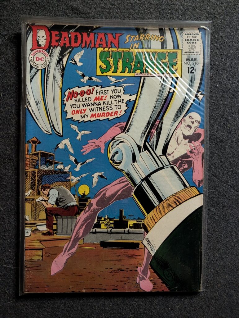 Strange Adventures #210 front cover