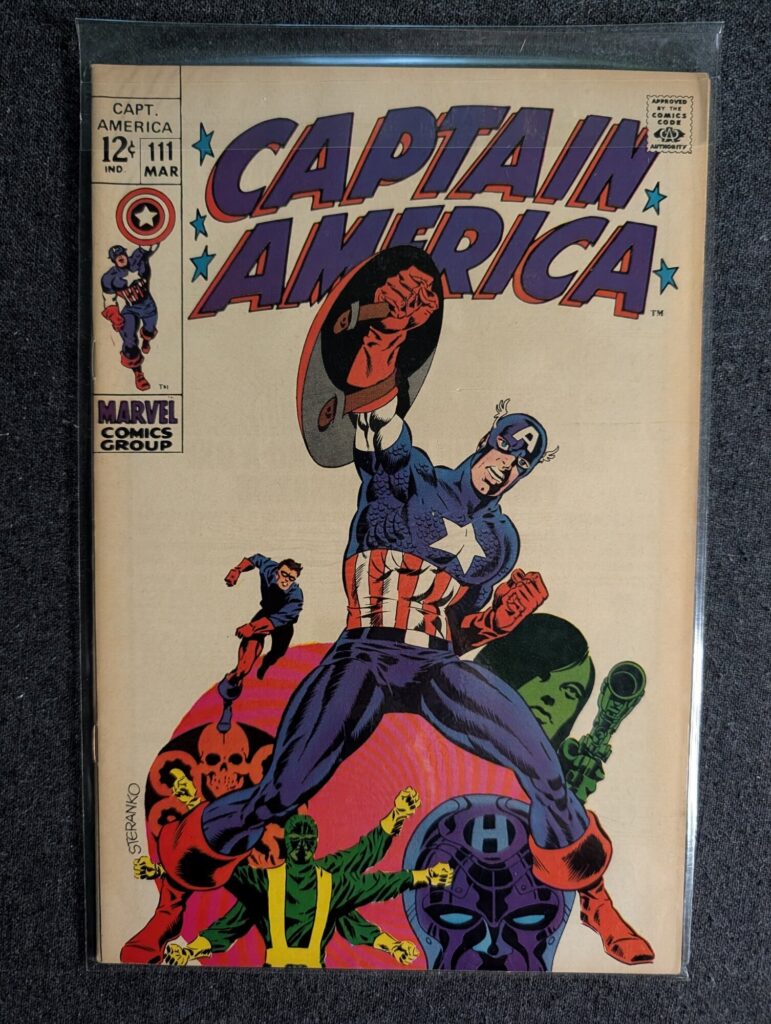 Captain America #111 front cover
