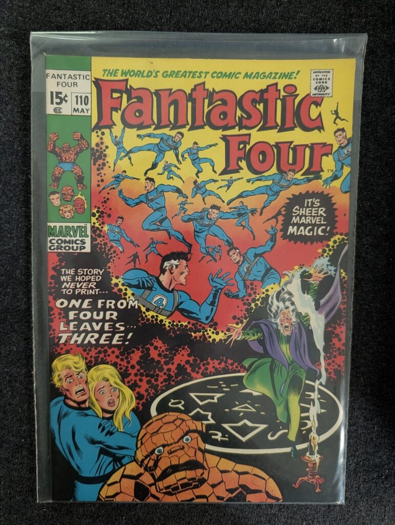 Fantastic Four #110 front cover
