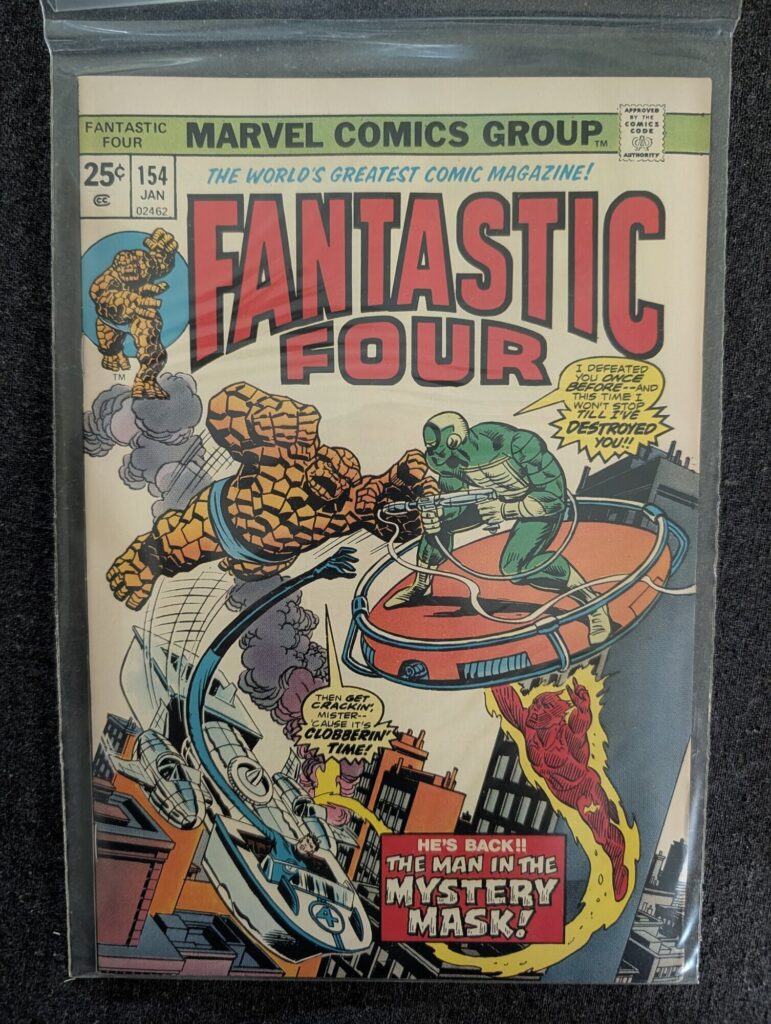 Fantastic Four #154 front cover