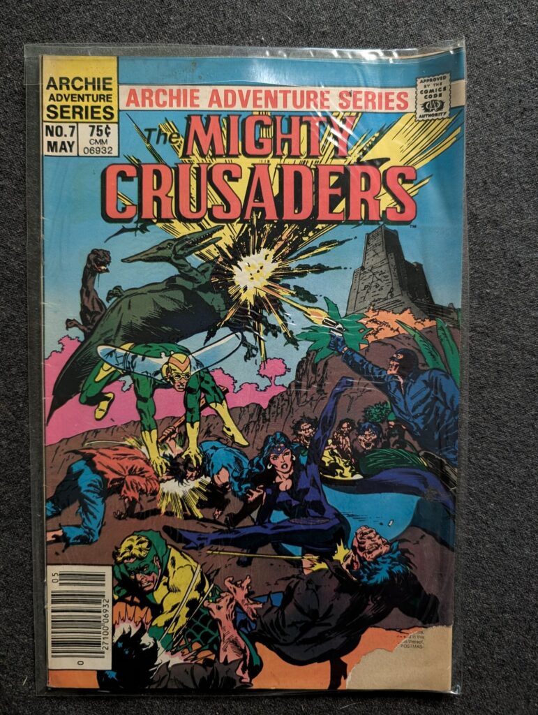 The Mighty Crusaders #7 front cover