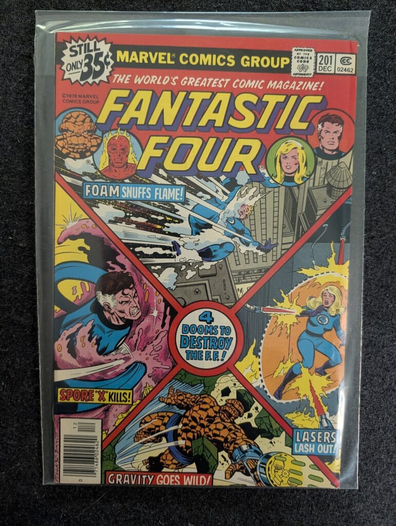 Fantastic Four #201 front cover