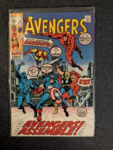 The Avengers #82 front cover