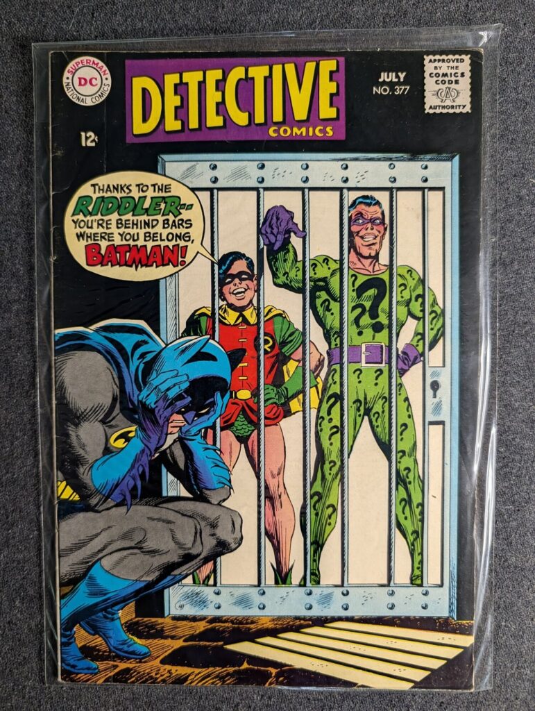 Detective Comics #377 front cover