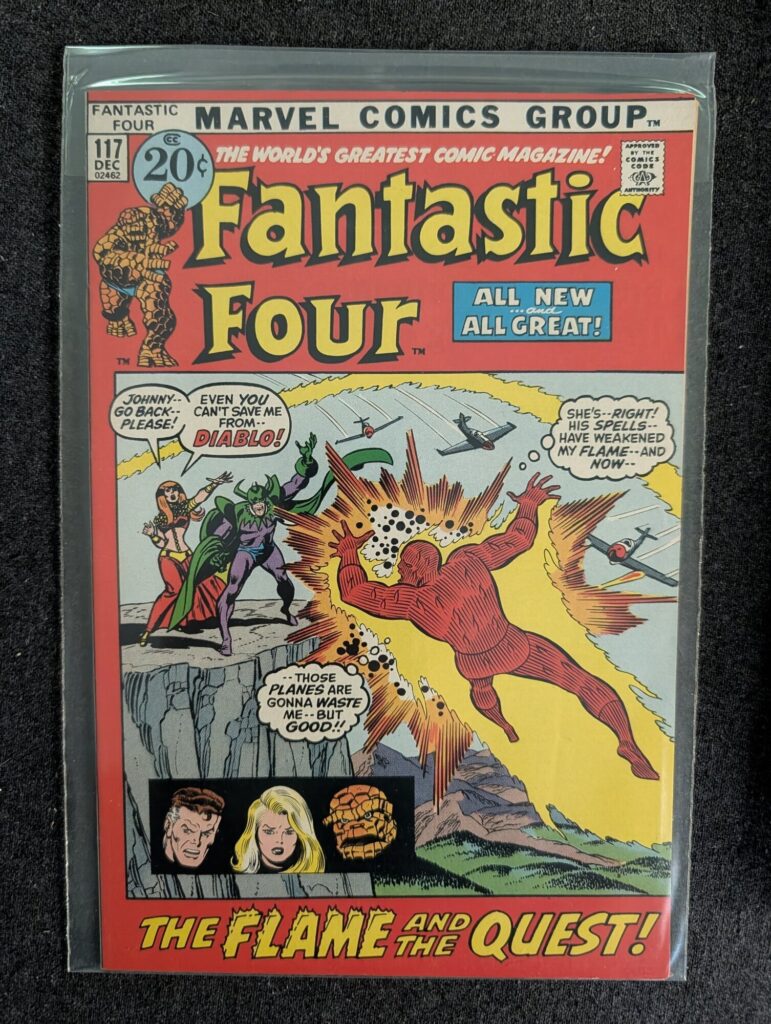 Fantastic Four #117 front cover