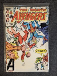 The Avengers #248 front cover