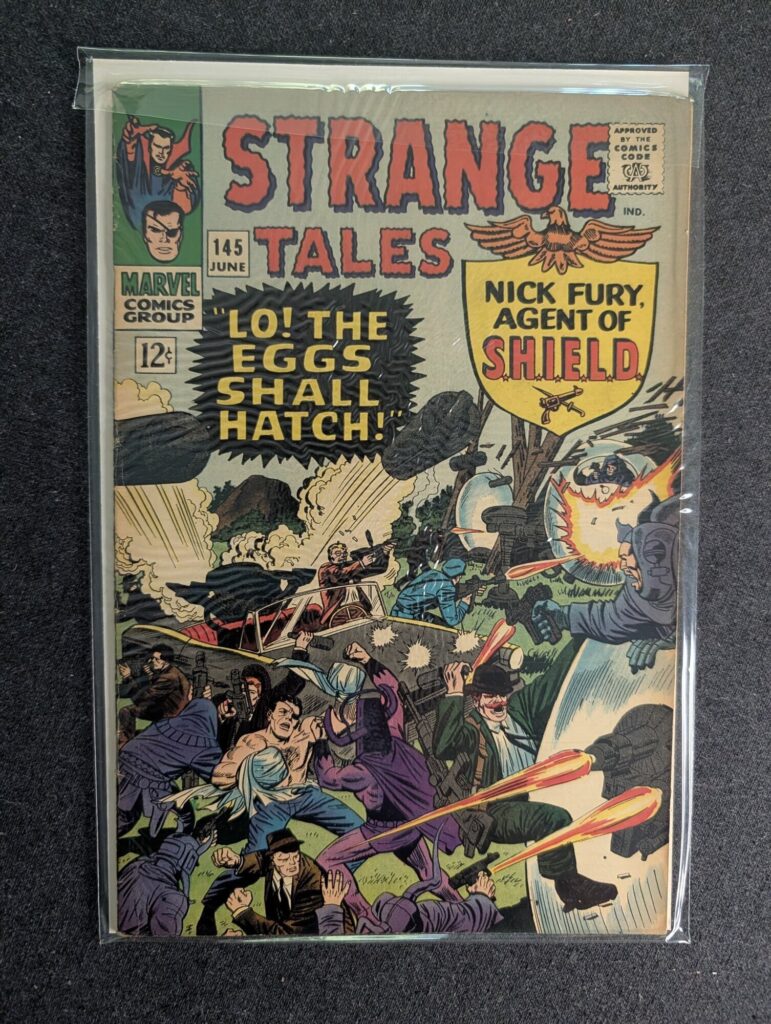 Strange Tales #145 front cover