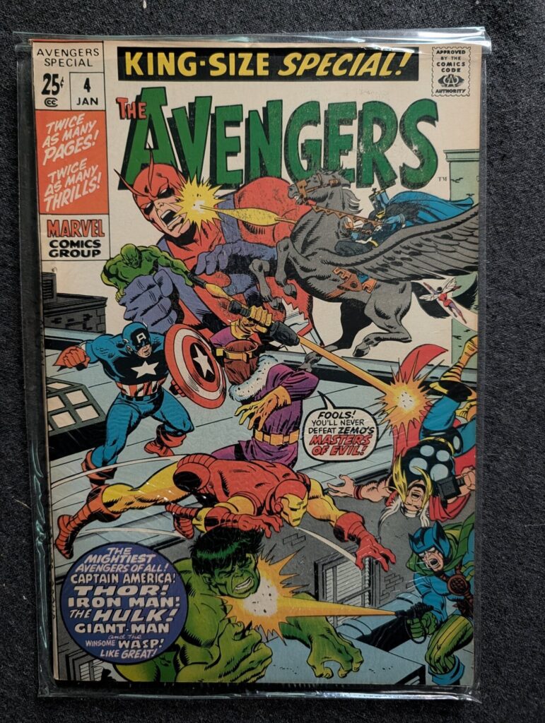 Avengers Special #4 front cover