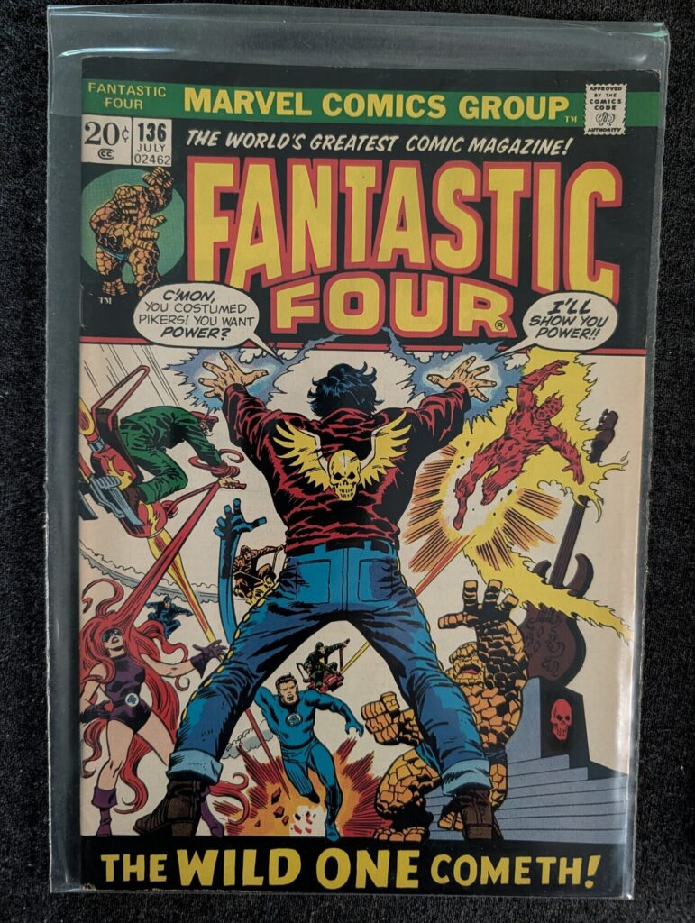 Fantastic Four #136 front cover