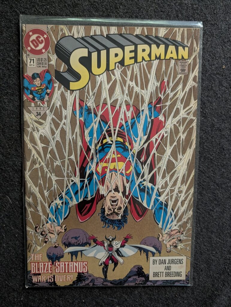 Superman #71 front cover