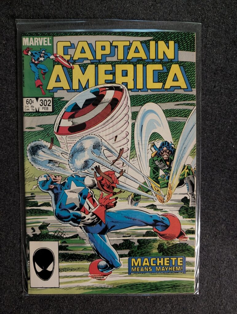 Captain America #302 front cover