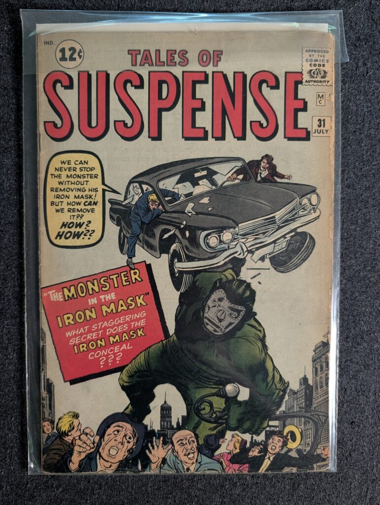 Tales of Suspense #31 front cover
