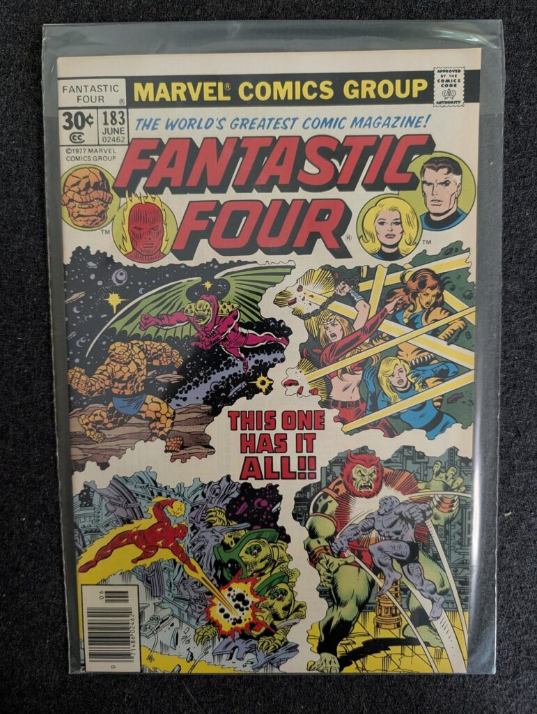 Fantastic Four #183 front cover