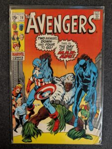 The Avengers #78 front cover