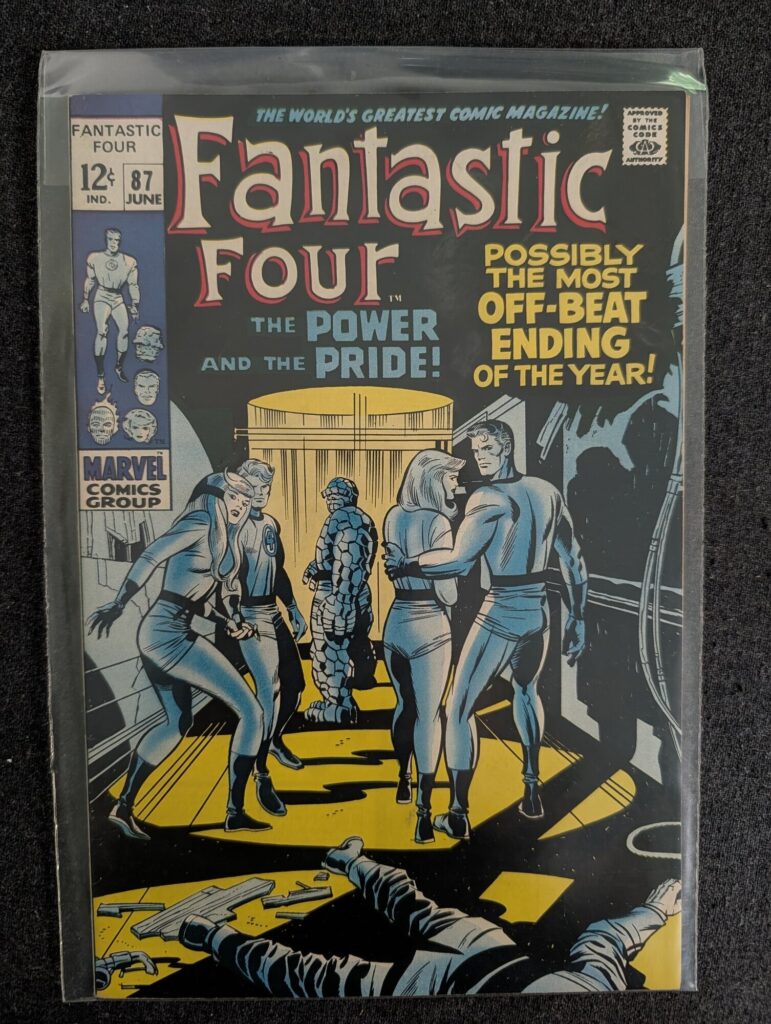 Fantastic Four #87 front cover