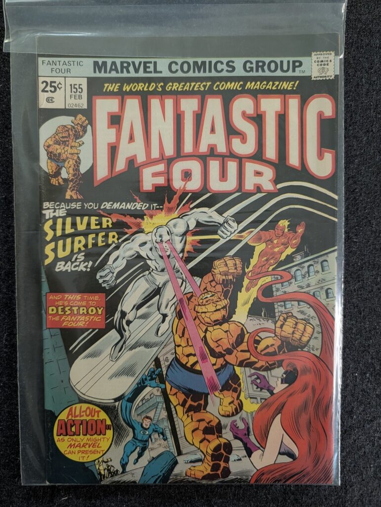 Fantastic Four #155 front cover