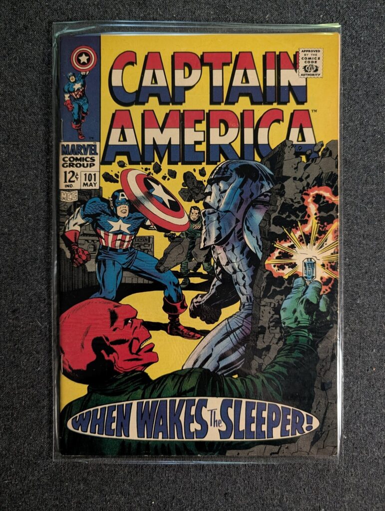 Captain America #101 front cover