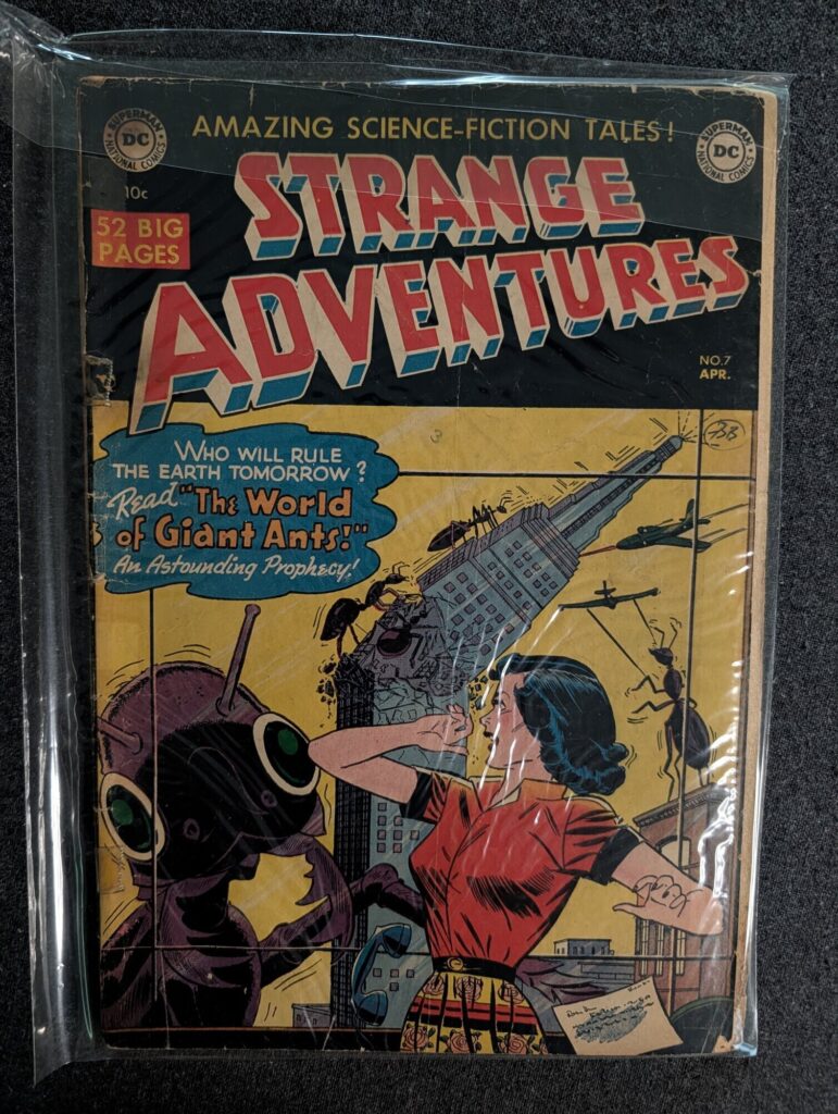 Strange Adventures #7 front cover