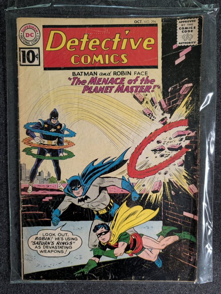 Detective Comics #296 front cover