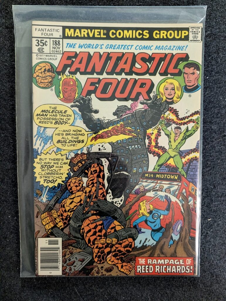 Fantastic Four #188 front cover