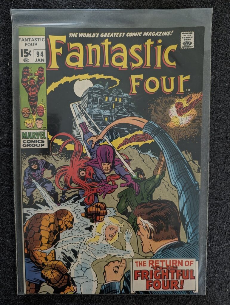 Fantastic Four #94 front cover