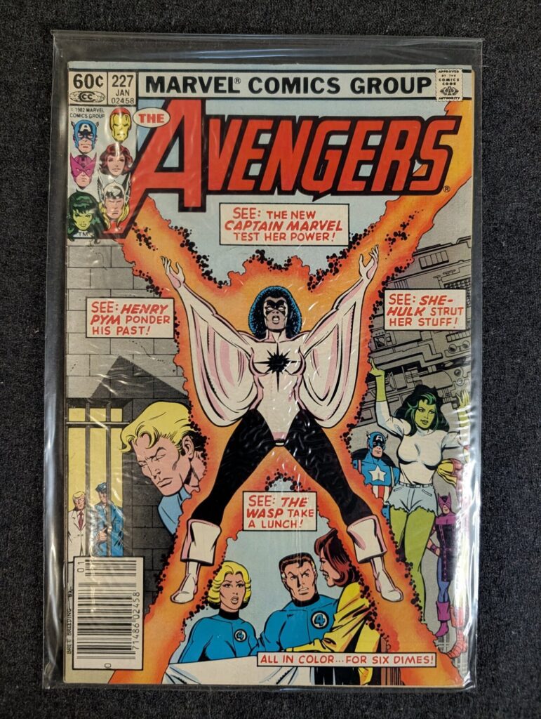 The Avengers #227 front cover