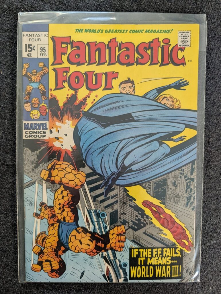 Fantastic Four #95 front cover