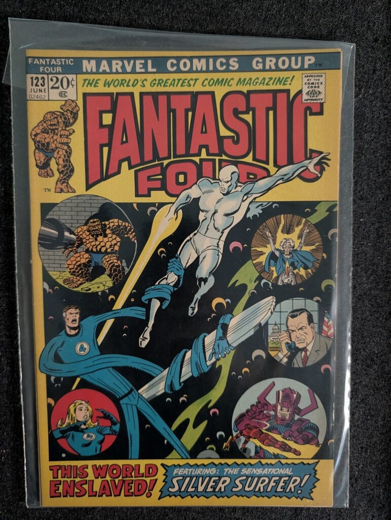 Fantastic Four #123 front cover
