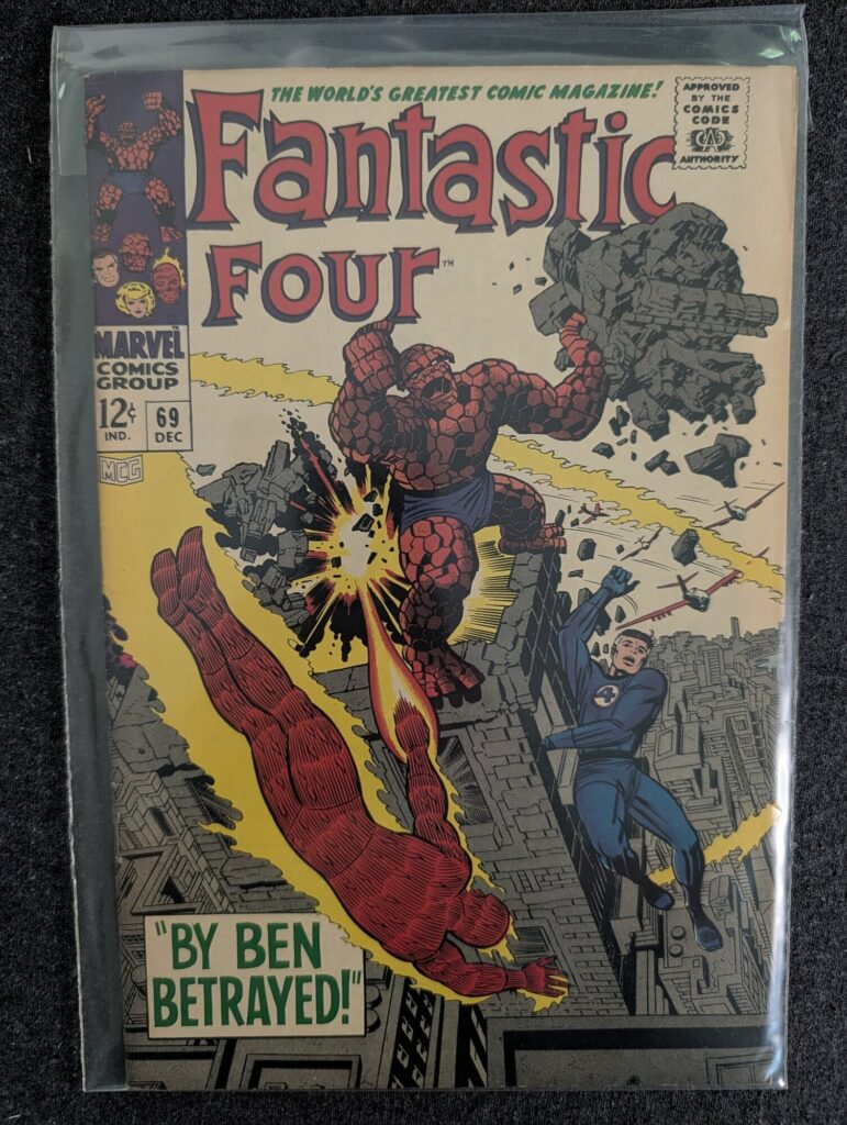 Fantastic Four #69 front cover
